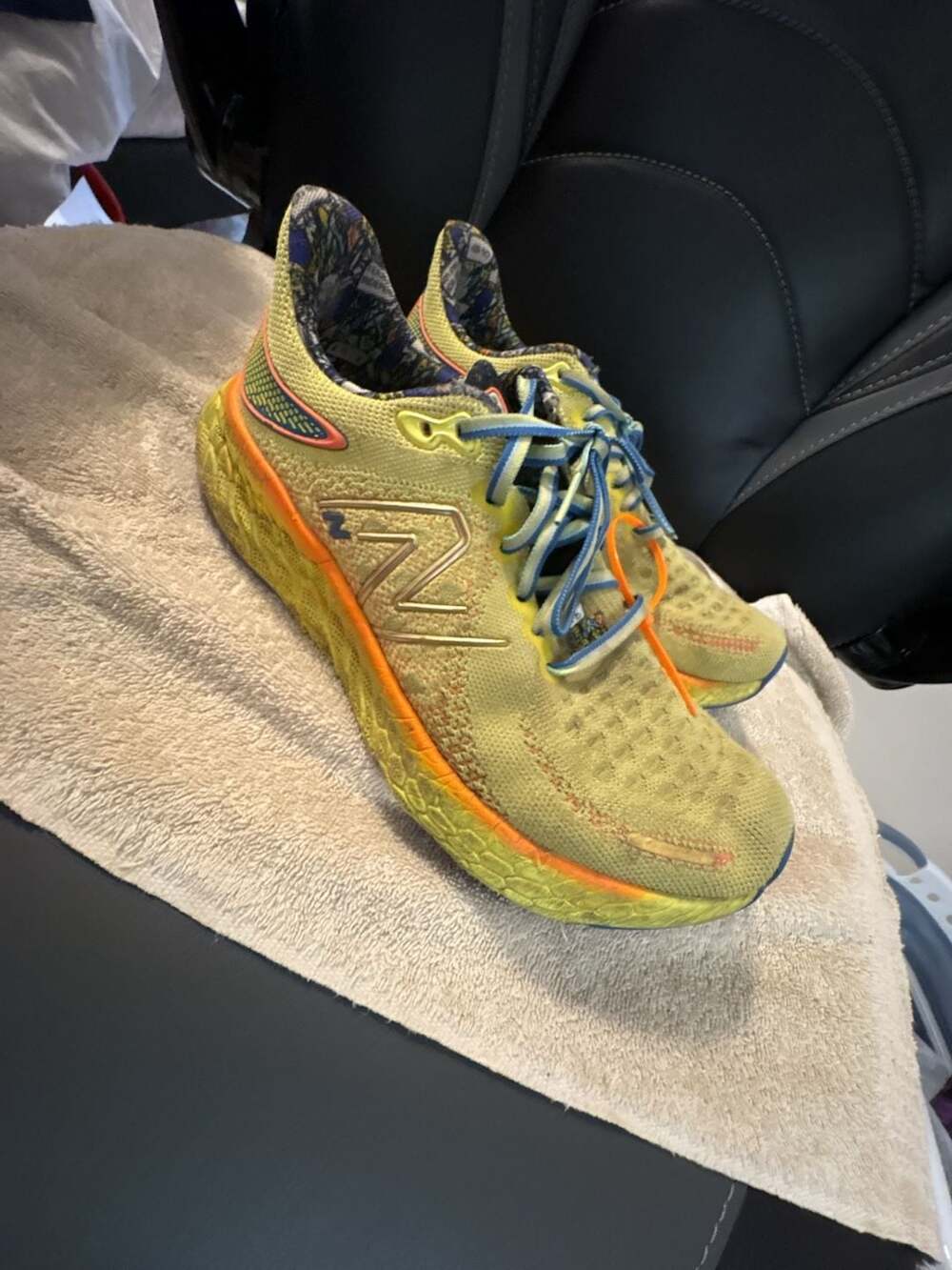 New Balance Fresh Foam X 1080v12 Size 9.5 Lemonade Running Shoes